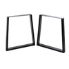 2Pcs Industrial Metal Table Legs Steel Stand for Coffee Desk Bench Dining Chair