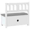 vidaXL Children Storage Bench MDF Durable big storage space Comfortable perfect