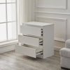 Wood Bedside Table Cabinet Chest Of Drawer Bedroom Nightstand 2/3 Drawer Modern
