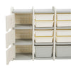 Kids Children's Playroom Toy Storage Cabinet Bookcase Removable Chest Drawer Box