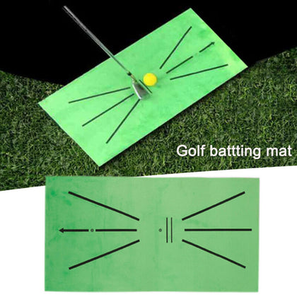 Golf Training Mat for Swing Batting Golf Practice Training Aid Game Detection