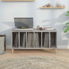 Record Cabinet Record Player Stand Sideboard White Engineered Wood