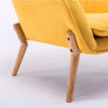 Retro/Vintage Tub Accent Chair Upholstered Padded Armchair Lounge Fabric Sofa UK