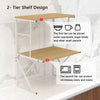 Countertop Microwave Stand Storage Shelving Unit Small Oven Shelf Microwave Rack