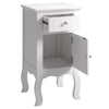 Bedside Tables Nightstand Cabinet White Chest Drawers Storage Bedroom Furnitures