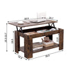 Height adjustable Coffee table Coffee table Side table Sofa Living room table UK