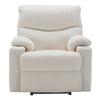 Electric Recliner Chair Sofa TV Armchair Cinema Chair with 2 Cup Holders White