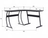 Corner L-Shaped Computer Desk Workstation Home Office Table PC Study Gaming