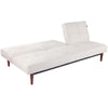 Upholstered 3 Seater Small Sofa Bed Settee Couch Recliner Sofabed Sleeper Beds