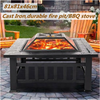 Firepit BBQ Grill Garden Patio Heater Stove Fire Pit Brazier Barbecue Ice Bucket
