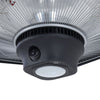 Patio Ceiling Hanging Heater 2KW Electric Infrared Heating Warmer Remote Control