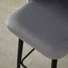 2X Bar Stools PU/ Velvet/ Fabric Breakfast Stool Chairs Kitchen Pub Grey Brown