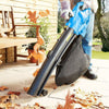Electric Leaf Blower Shredder Powerful Motor for Lawn Clean Leaves Dust Garage