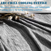 Cooling Blanket, Summer Throw Sofa Nap Throw Blanket With Arc-Chill Grey