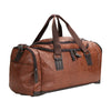 Mens Leather Duffle Weekend Bag Gym Large Travel Womens Luggage Handbag Holdall