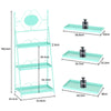 Heavy Duty 3 Tier Metal Plant Stand Large Tray Flower Pots Holder Ladder Shelf