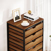 Vintage Brown Dresser Chest of 7 Drawers Bedroom Storage Cabinet Home Furniture