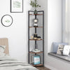 5-Tier Vintage Ladder Shelf Bookcase Storage Rack Stand Plants Display Bookshelf