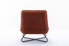 Modern Lounge Chair Sleeper Sofa Living Room Cinema Armless Chair Brown
