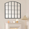 Large Arched Window Mirror Metal Frame Indoor Outdoor Living Room Décor Mirrors