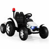 Kids Tractor and Trailer 12V Electric Children Ride on Toy Car W/ Remote Control
