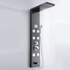Modern Thermostatic Shower Panel Column Tower & 3 Body Jets Twin Head Shower UK