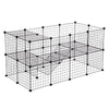 36Panels Pet Dog Play Pen Puppy Rabbit Hamster Crate Playpen Cage Fence Hutch UK