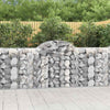 Arched Gabion Baskets 5 pcs 200x50x100/120 Galvanised V2J6