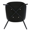 4x Plastic Chairs Dining Living Rooom Kitchen Office Lounge Seat Breathable Back