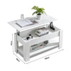 Coffee Table With Storage Lift Top Up Drawer Shelf Wooden Living Room Furniture