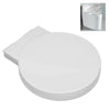 Round Design WC Toilet Seat Soft Close Top Fix Quick Release Hinge Easy Clean