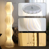 55" Tall Floor Lamp Art Classic Cylindrical Lamp Body Lampshade 3 Color Dimmable