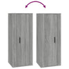 6 Piece TV Cabinet Set Grey Sonoma Engineered Wood L6W0