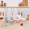 Electric Handheld Food Whisk Blender Dough Hook Egg Cake Baking Mixer Beater NEW