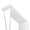 Bathroom Shower Thermostatic Shower Panel Column Tower With Body Jets Twin Head