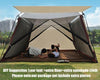 Large Garden Camping Tent Mesh Walls Sun Shade Shelter Patio Gazebo Pergolas