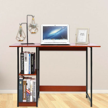 100CM Home Office Computer PC Desk Table Wood Kid Writing Study Workstation UK