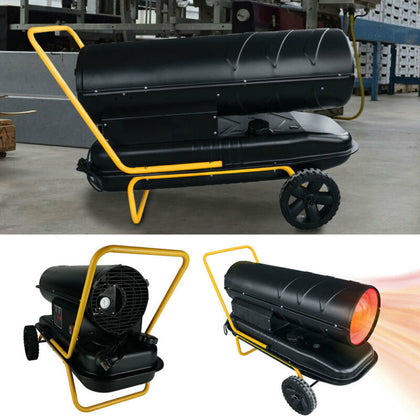 Diesel Space Heater Kerosene 10/20/30/50KW Workshop Garage Industrial Fan Warmer
