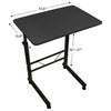 Adjustable Portable Laptop Table Notebook Computer Desk Trolley Sofa Bed Tray UK