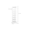 8 Tier Detached Metal Shoe Rack Stand Storage Shelf Organiser Home Decor Door UK