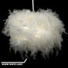 Modern Fluffy Feather Ceiling Pendant Light Lamp Shade Lightshade