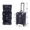 Large Makeup Trolley Case Travel Nail Beauty Hairdressing Drawer Organizer Box
