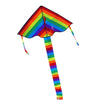 Kids Children Rainbow Kite Outdoor Game Activities Summer Fun Toy 95x160cm UK