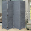 Wooden Slat Privacy Screen Folding Room Divider Partition Furniture 3/4/6 Panels