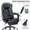 Executive Office Chair Racing Swivel Computer Gaming Chair Recliner w/ Footrest