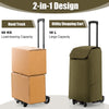 2 IN 1 38L Folding Shopping Trolley Truck Grocery Luggage Carrier Bag 2 Wheels