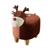 Upholstered Animal Shaped Ottoman Ride-on Footrest Stool Rest Seat TOY Kids New