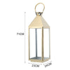 Stainless Steel Lanterns Candle Holder Stand Hanging/Free Standing Wedding Decor