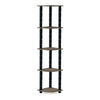 Corner Shelf Stand 3/4/5 Tier Organizer Rack Bathroom Storage Shelves Display