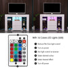 High Gloss Modern LED Display Cabinet Sideboard Buffet Cupboard TV Unit Stand UK